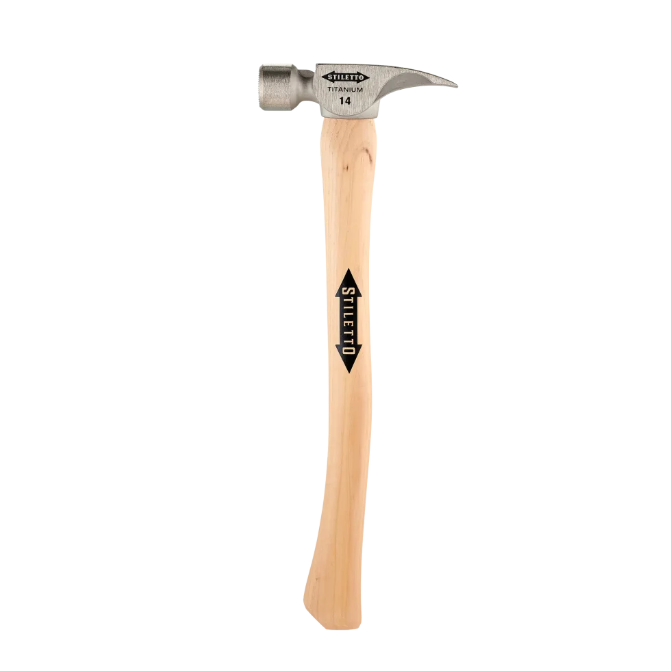 Titanhammare Stiletto räfflad 14 oz | Sunda Byggvaror